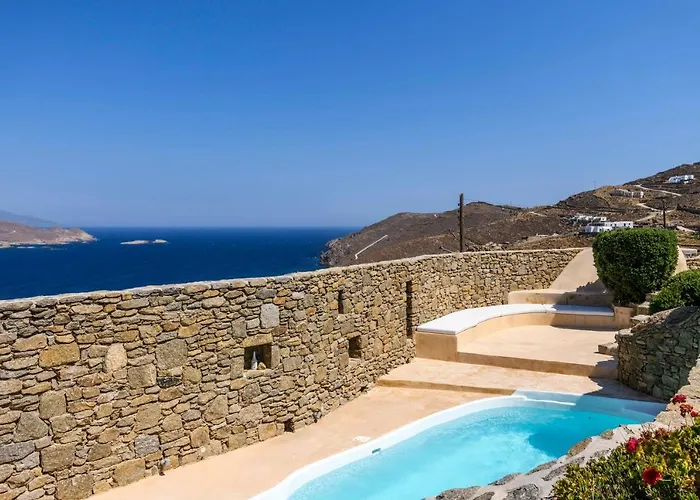 Villa Isabella Family Close To The Ftelia (Mykonos)