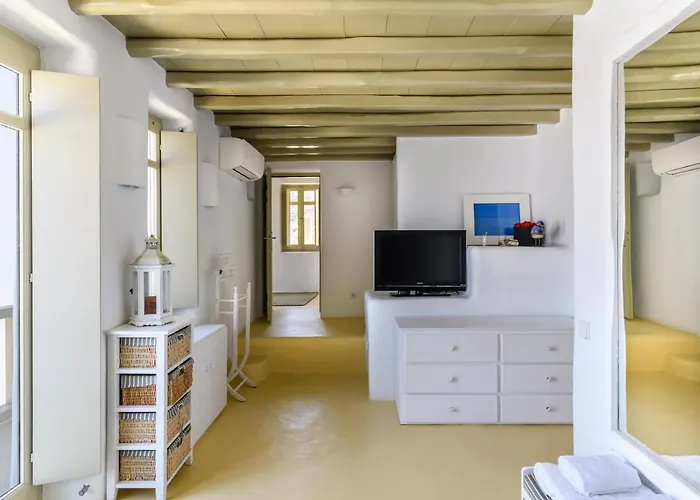 Isabella Family Close To The * Ftelia (Mykonos)